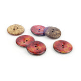 Glossy Enameled Coconut Button CN-01