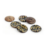 Glossy Enameled Coconut Button CN-01