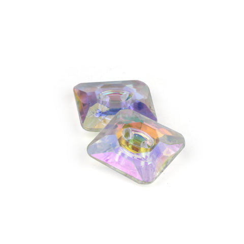 Square Shape Crystal Button CR-02 ( New )