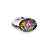 Oval Shape Crystal Button CR-03 ( New )