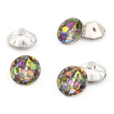 Round Shank Crystal Button CR-07 ( New )