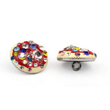 Rhinestone Button RN-52 ( New )