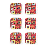 Printed Women Wood Button WD-67