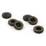 Wood Four Hole Shirt Button WD-05